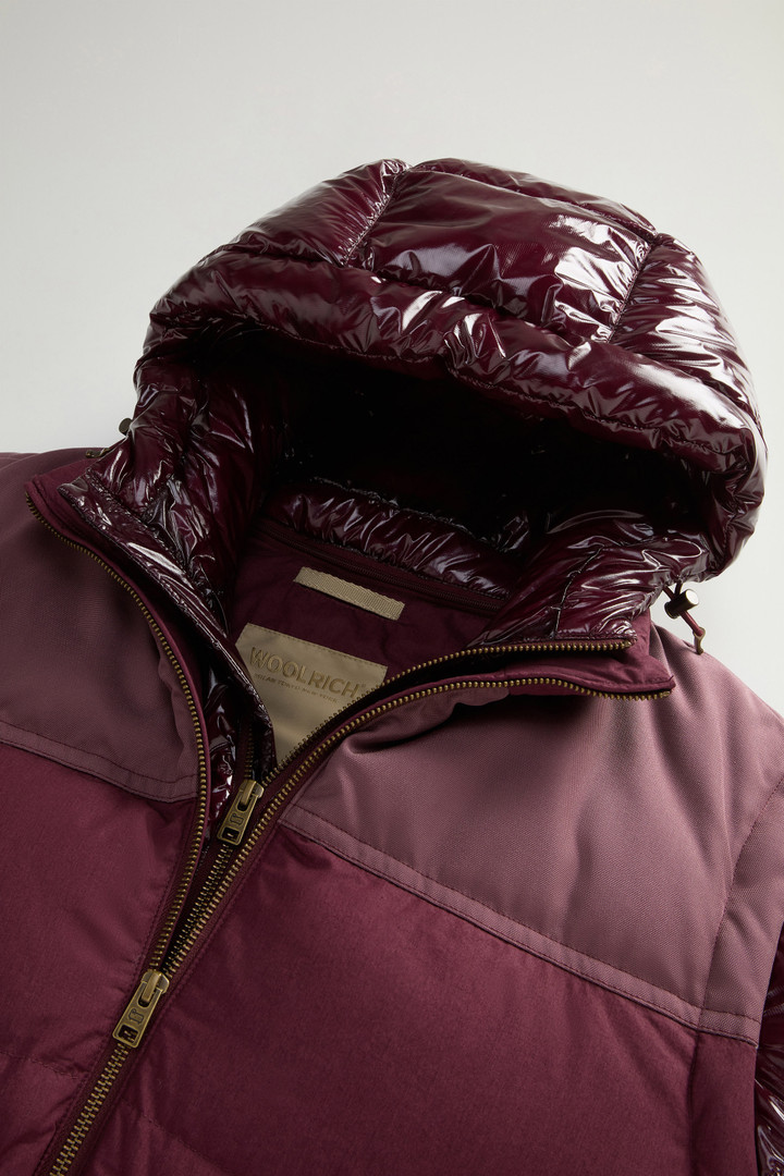 Hybrid Down Jacket with Removable Sleeves and Hood Red photo 6 | Woolrich