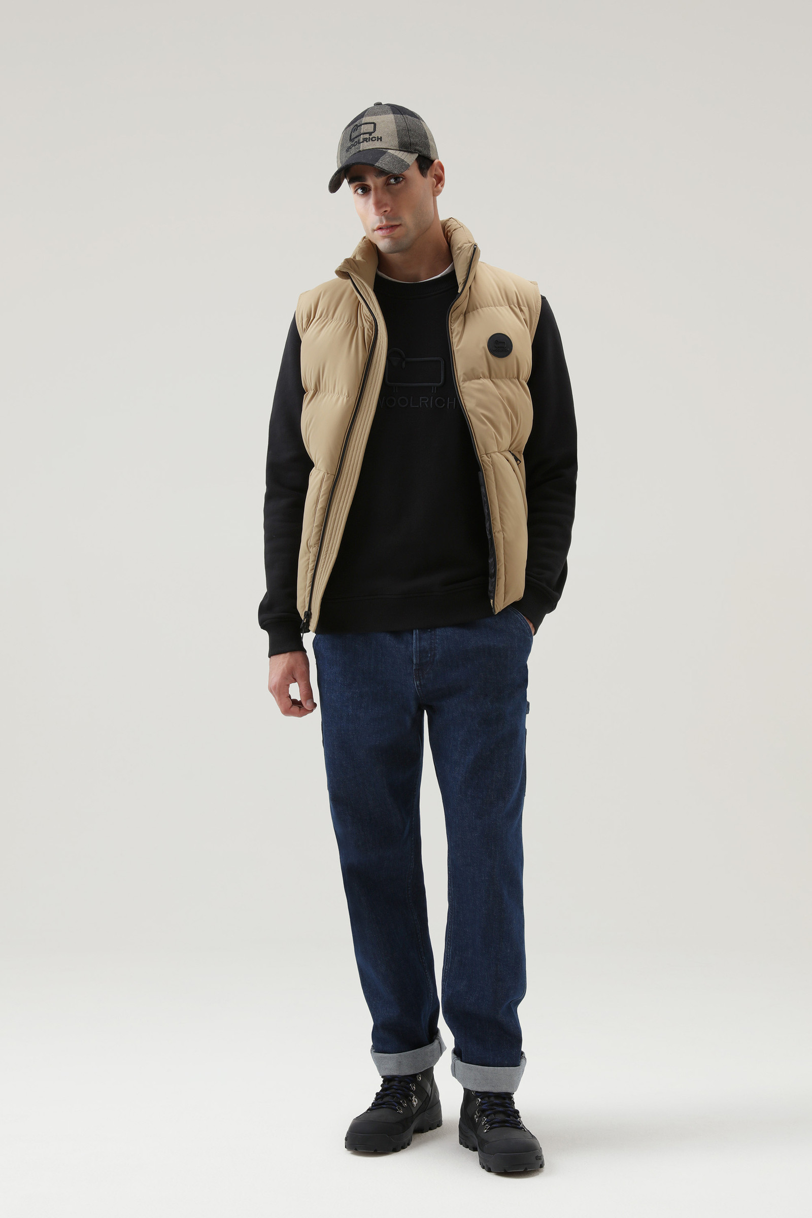 Classic Fleece Crewneck with Embroidered Logo photo 2 | Woolrich