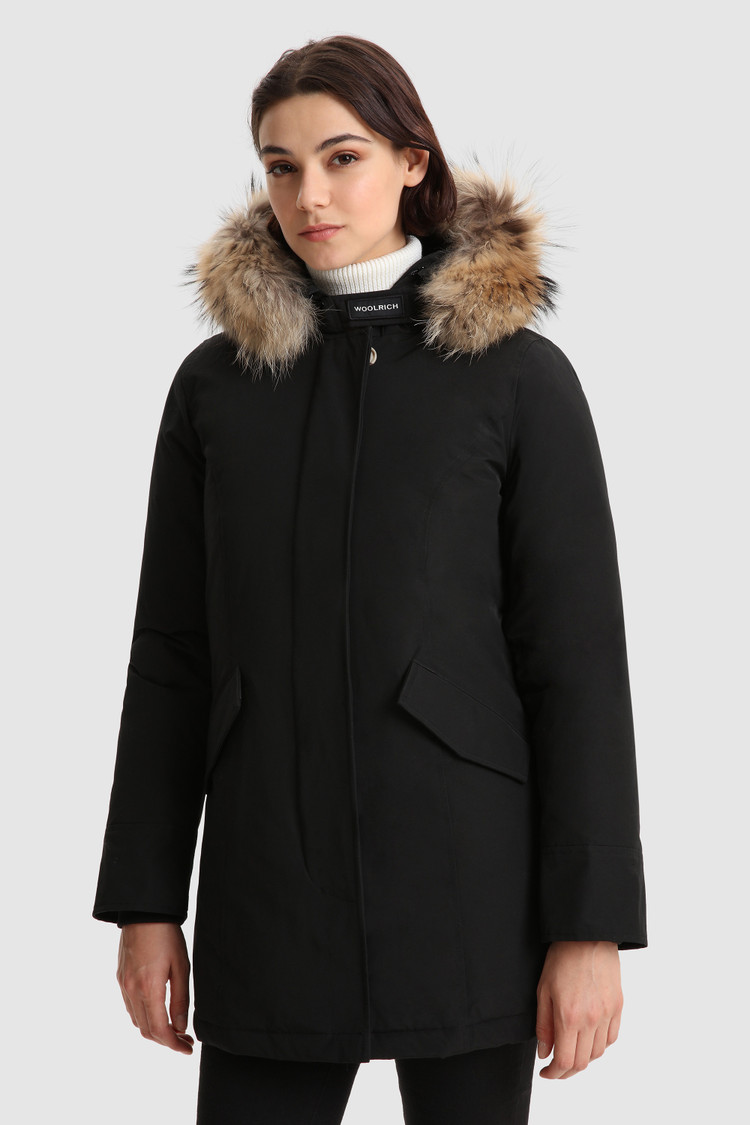 Parka Arctic mit abnehmbarem Waschbärfell