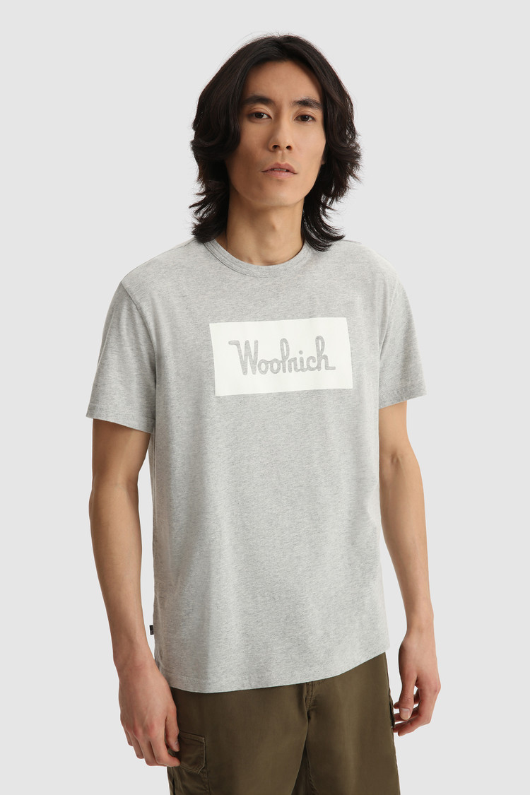 T-shirt avec logo intarsia