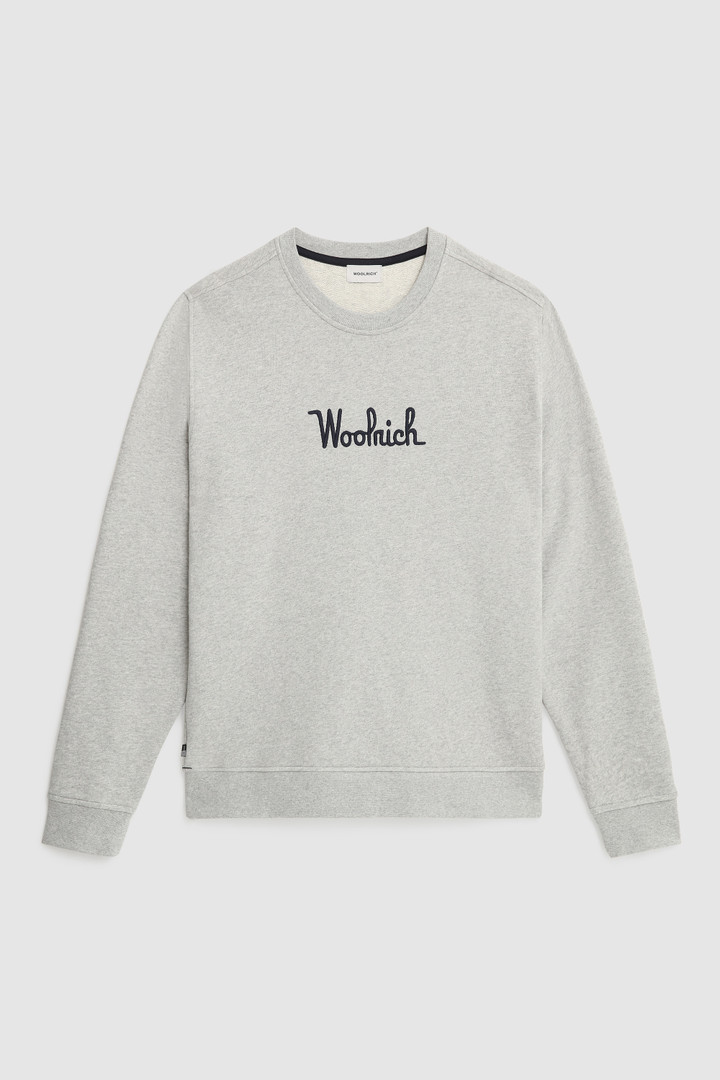 Essential crewneck sweatshirt in organic cotton