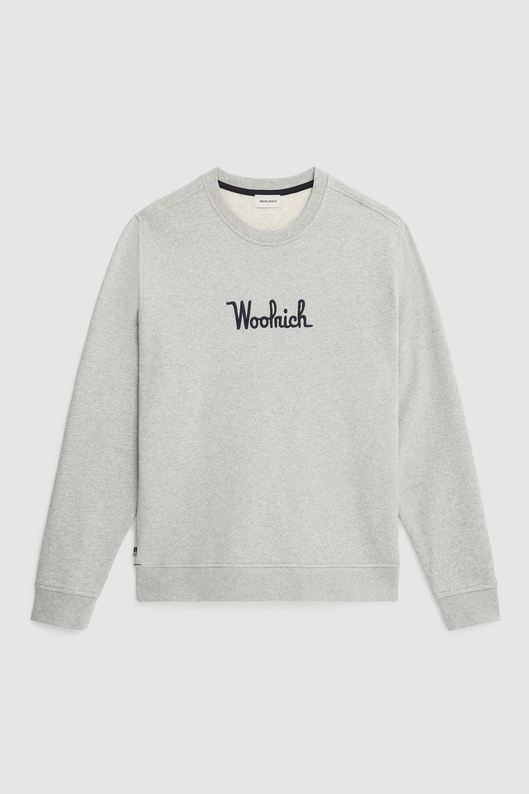 Essential crewneck sweatshirt in organic cotton