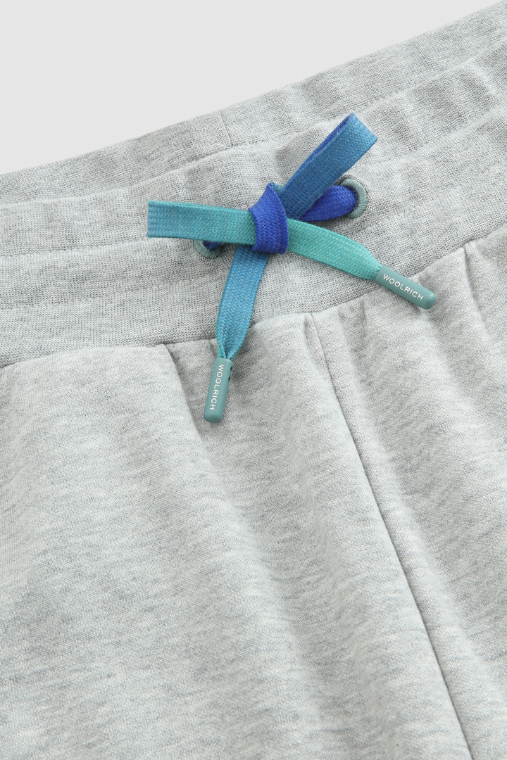 Amerikanische Shorts aus Baumwollfleece Grau photo 5 | Woolrich