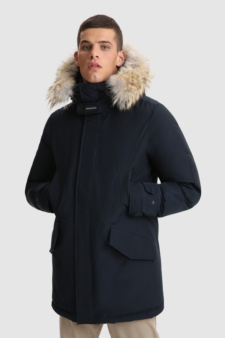 Polar Parka con collo alto e pelliccia removibile