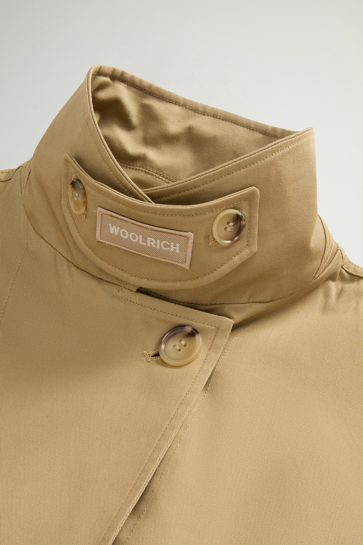 Pure Cotton Trench Coat Beige photo 8 | Woolrich