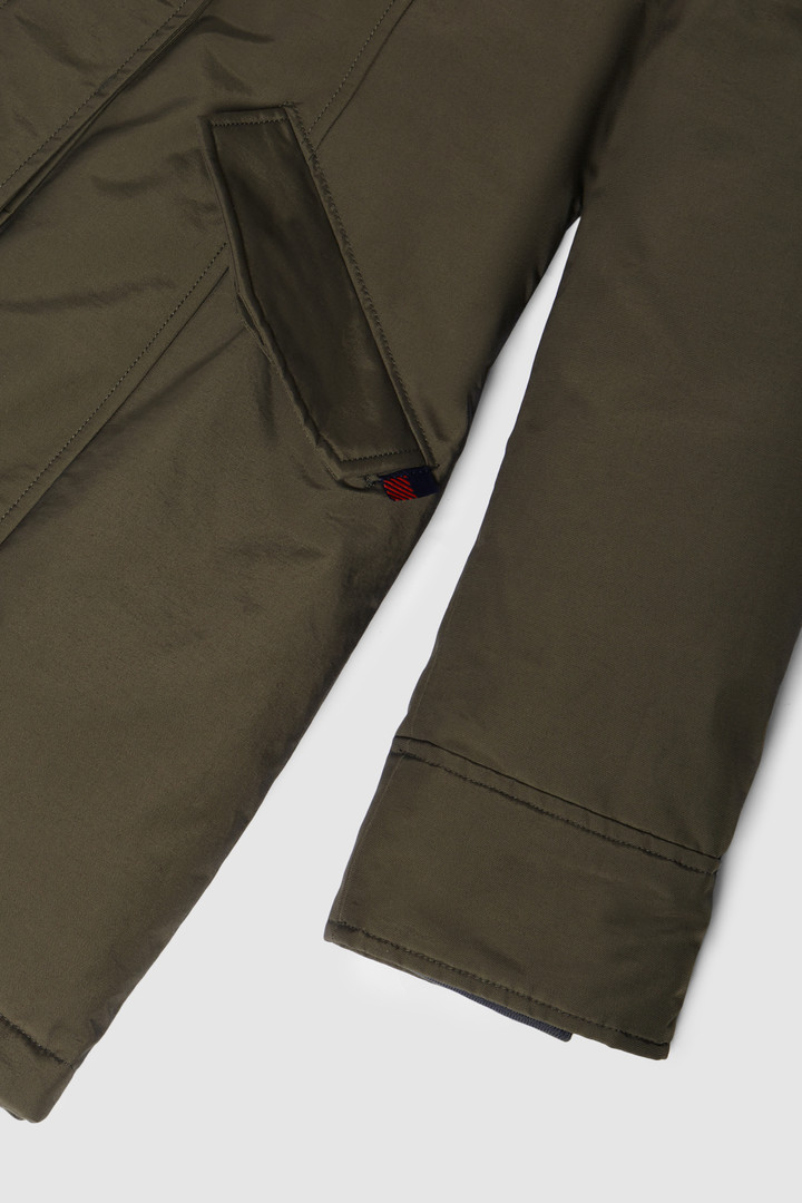 Beaker Parka pelliccia sintetica