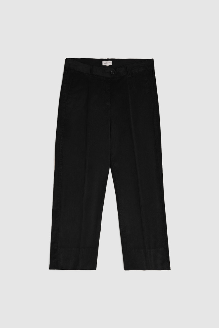 Light velvet pants