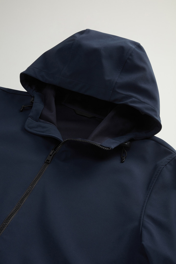 Veste en Tech Softshell Bleu photo 6 | Woolrich