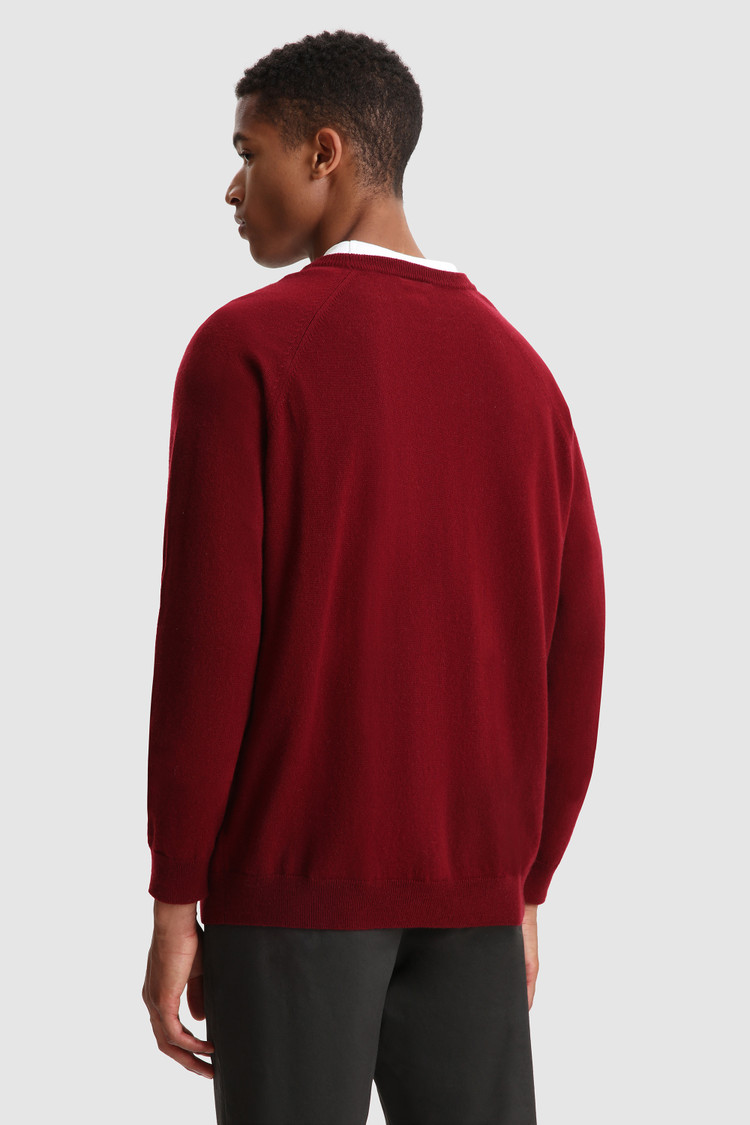 Luxuriöser Pullover mit Rundhalsausschnitt aus Kaschmirgarn