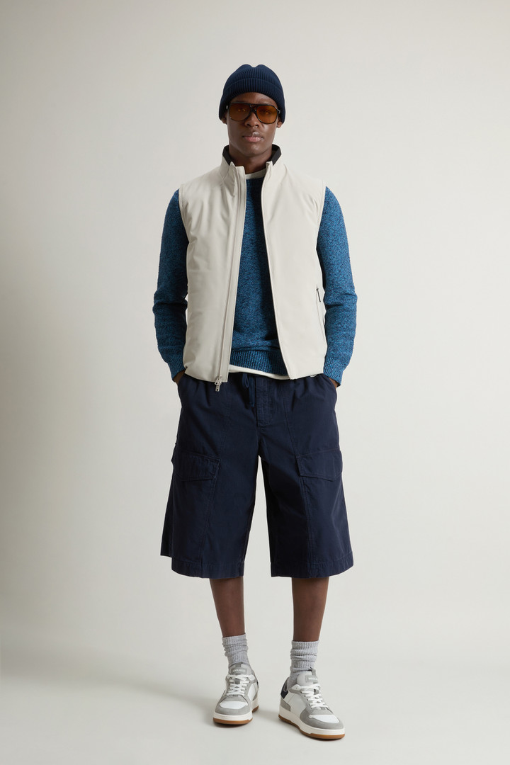 Quilted Sailing Vest in Two-layered Fabric Gray photo 2 | Woolrich