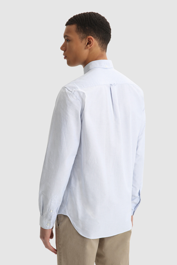 Camisa Oxford de algodón grueso