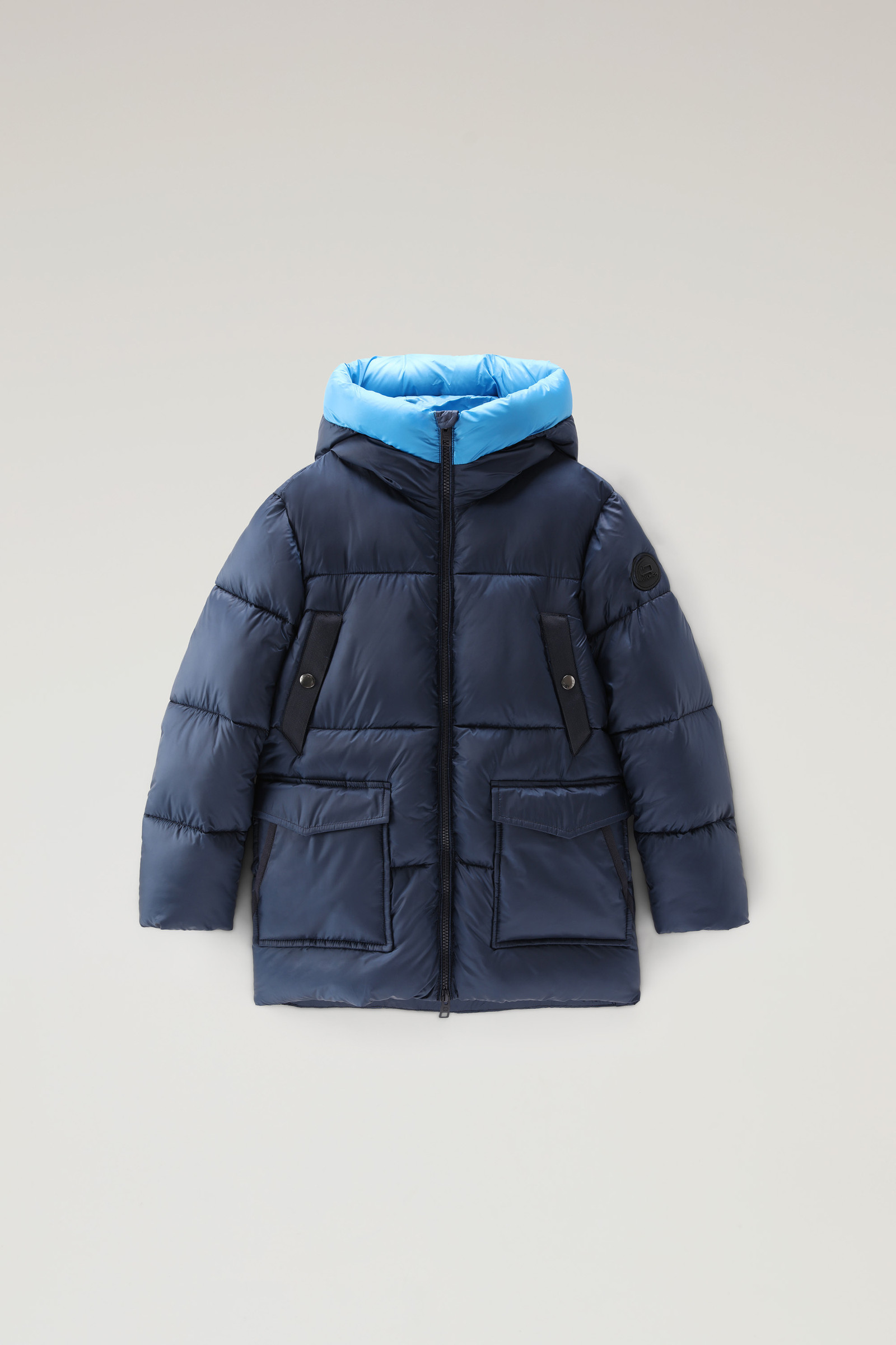 Sundance Parka pour garçon en Ripstop recyclé bleu photo 4 | Woolrich