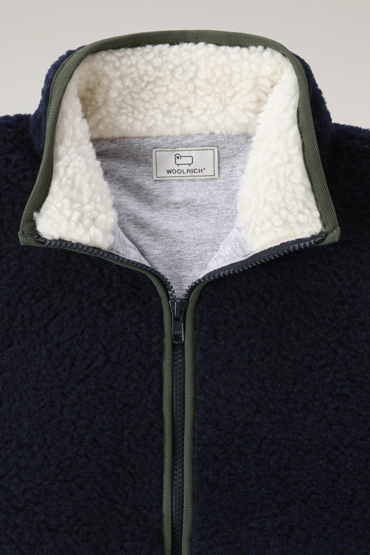 Kids' Curly Track Jacket Blue photo 3 | Woolrich