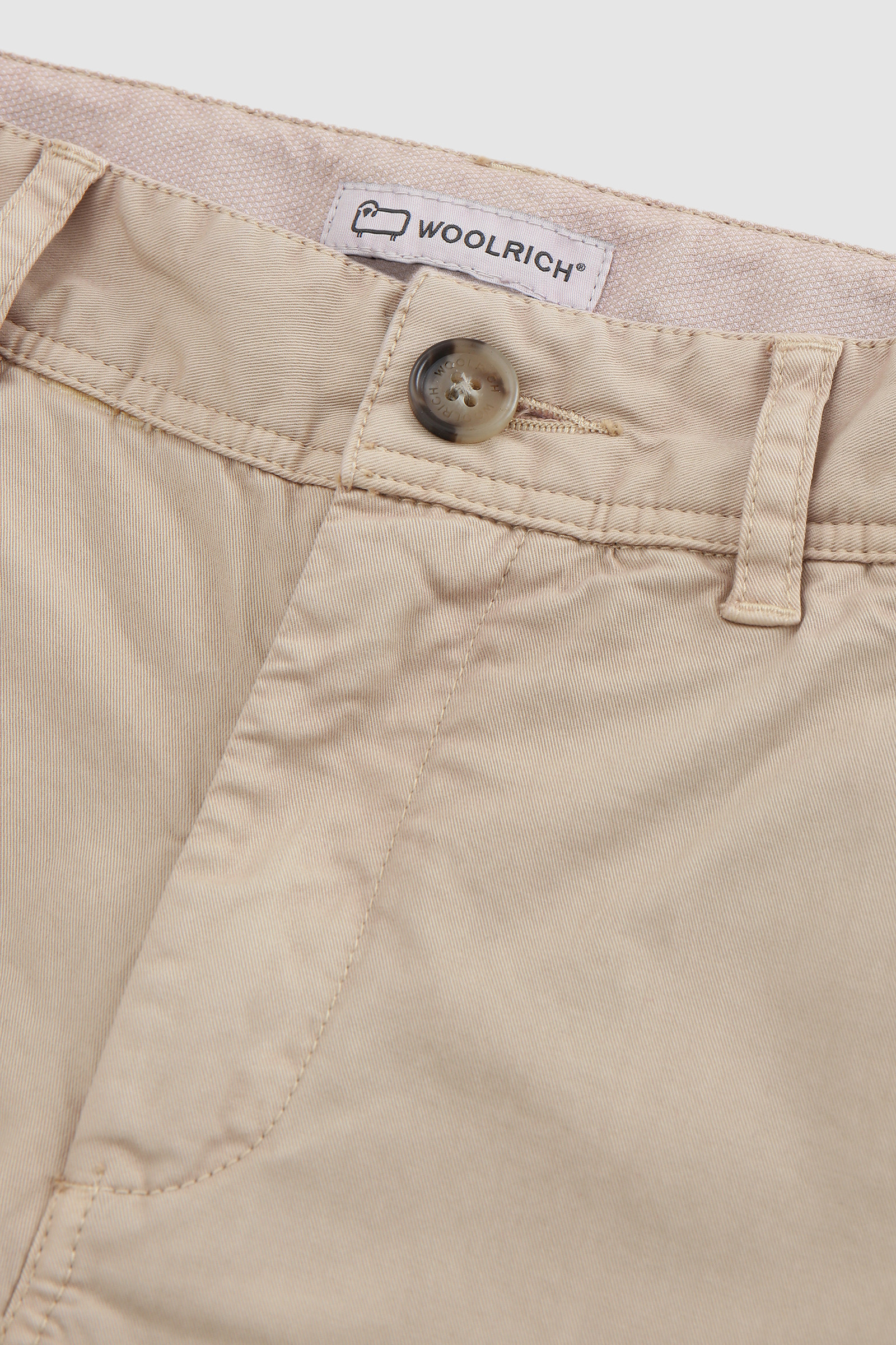 Boy's Pant in Garment-Dyed Cotton Brown photo 3 | Woolrich