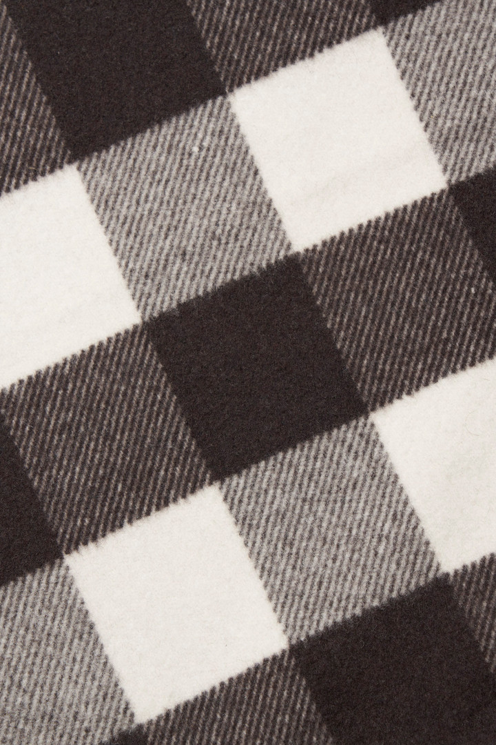WOOL CHECK CRUISER JACKET Noir photo 14 | Woolrich