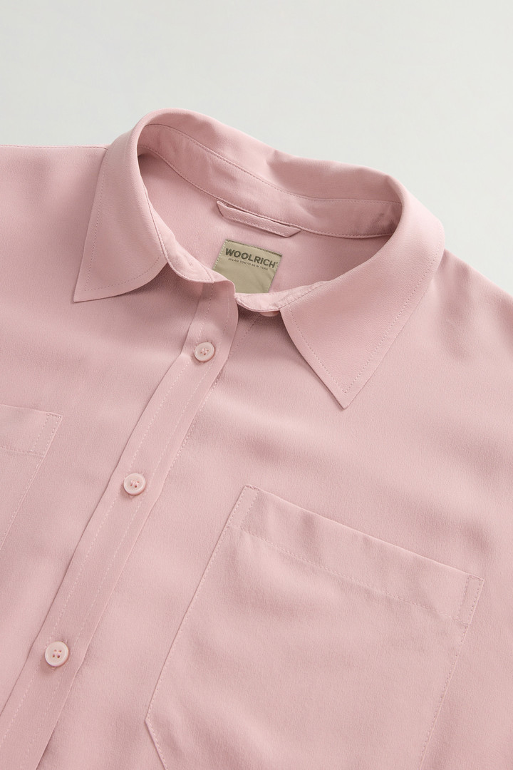 Pure Silk Shirt Pink photo 6 | Woolrich