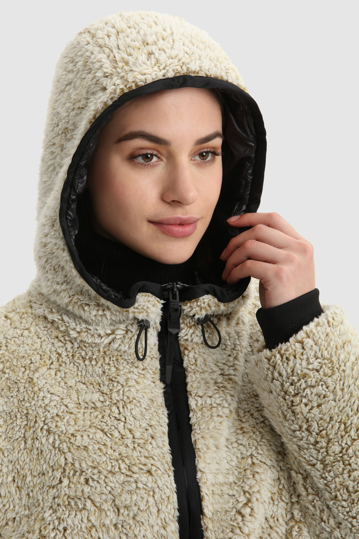 Fleece and nylon Hoodie