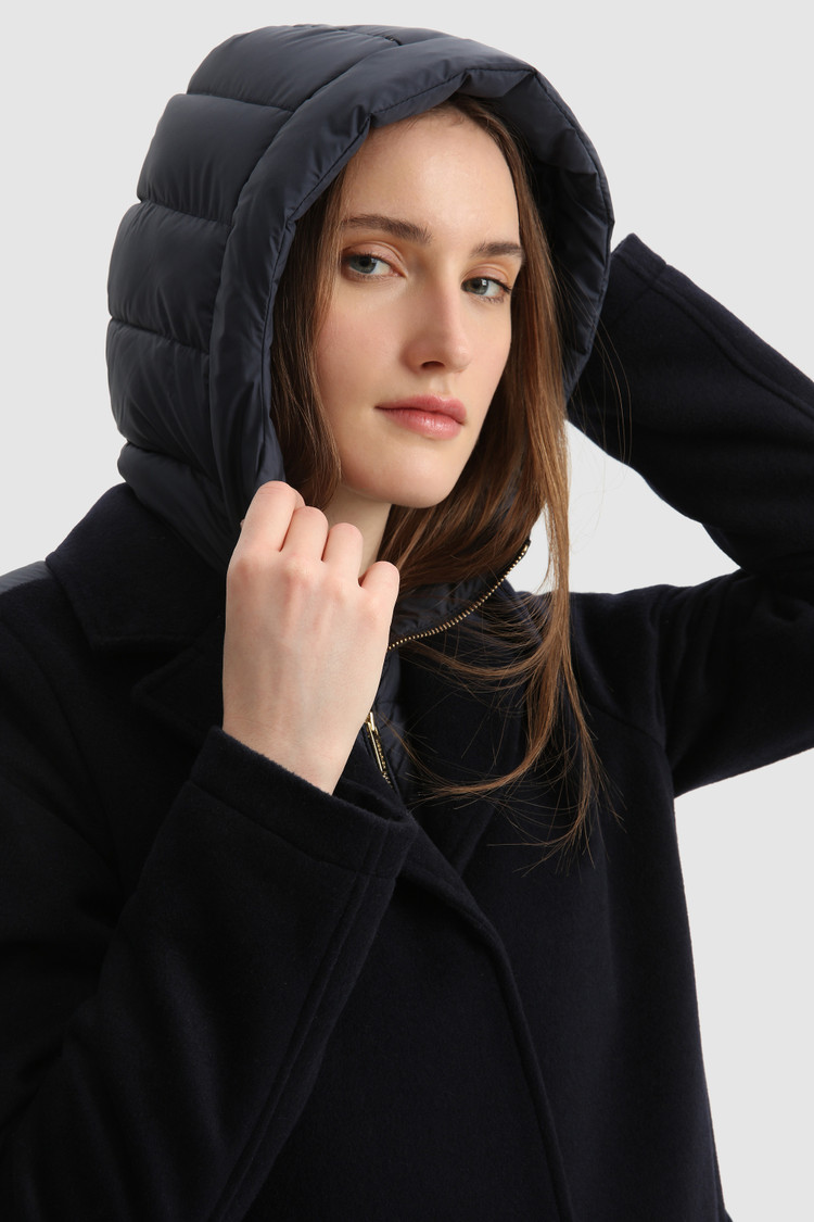 Parka Kuna 2 en 1 en laine mélangée italienne