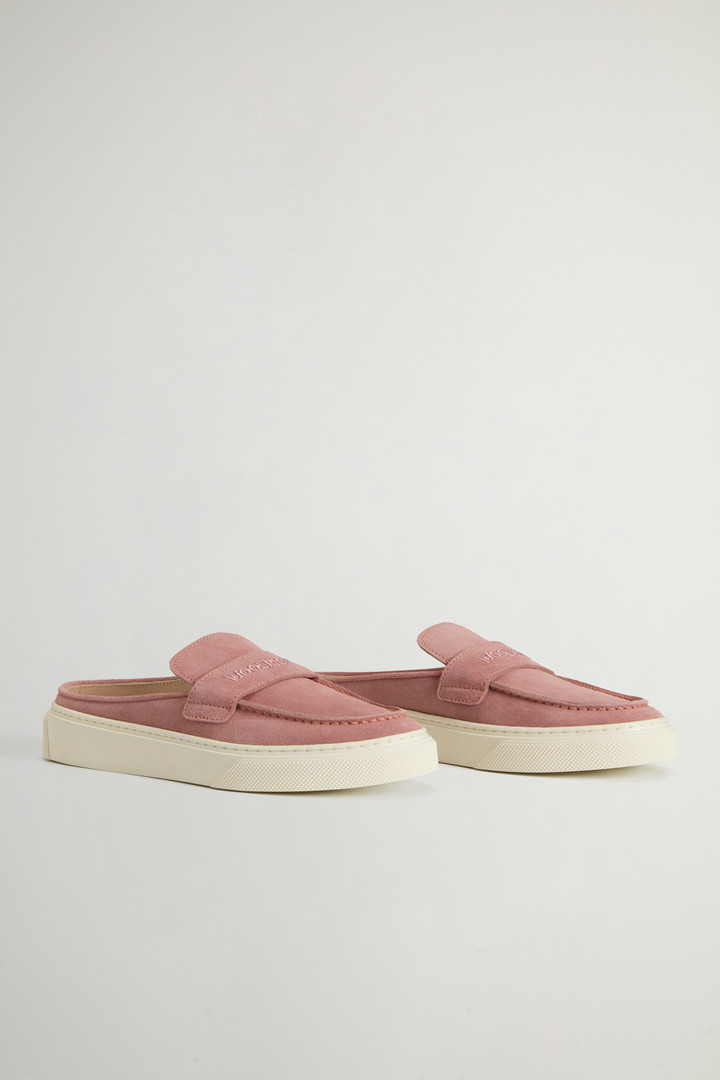 Suede Mules Pink photo 2 | Woolrich