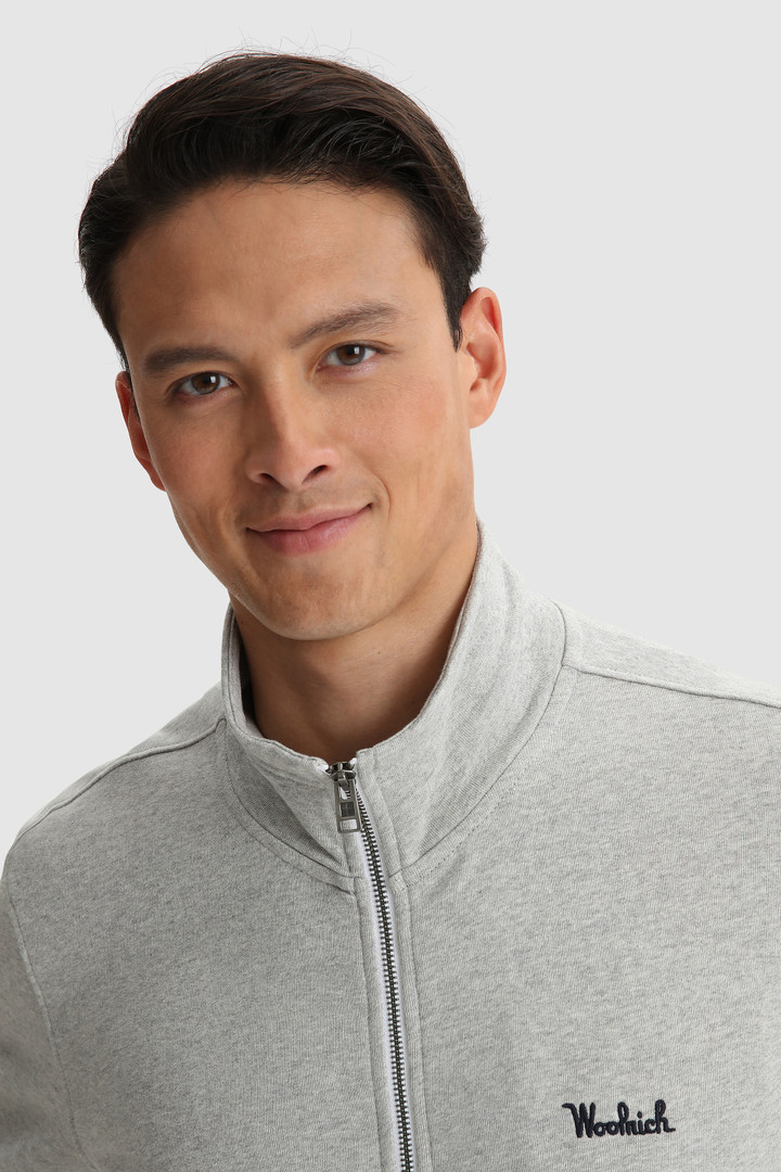 Essential Track sweater with embroidered logo