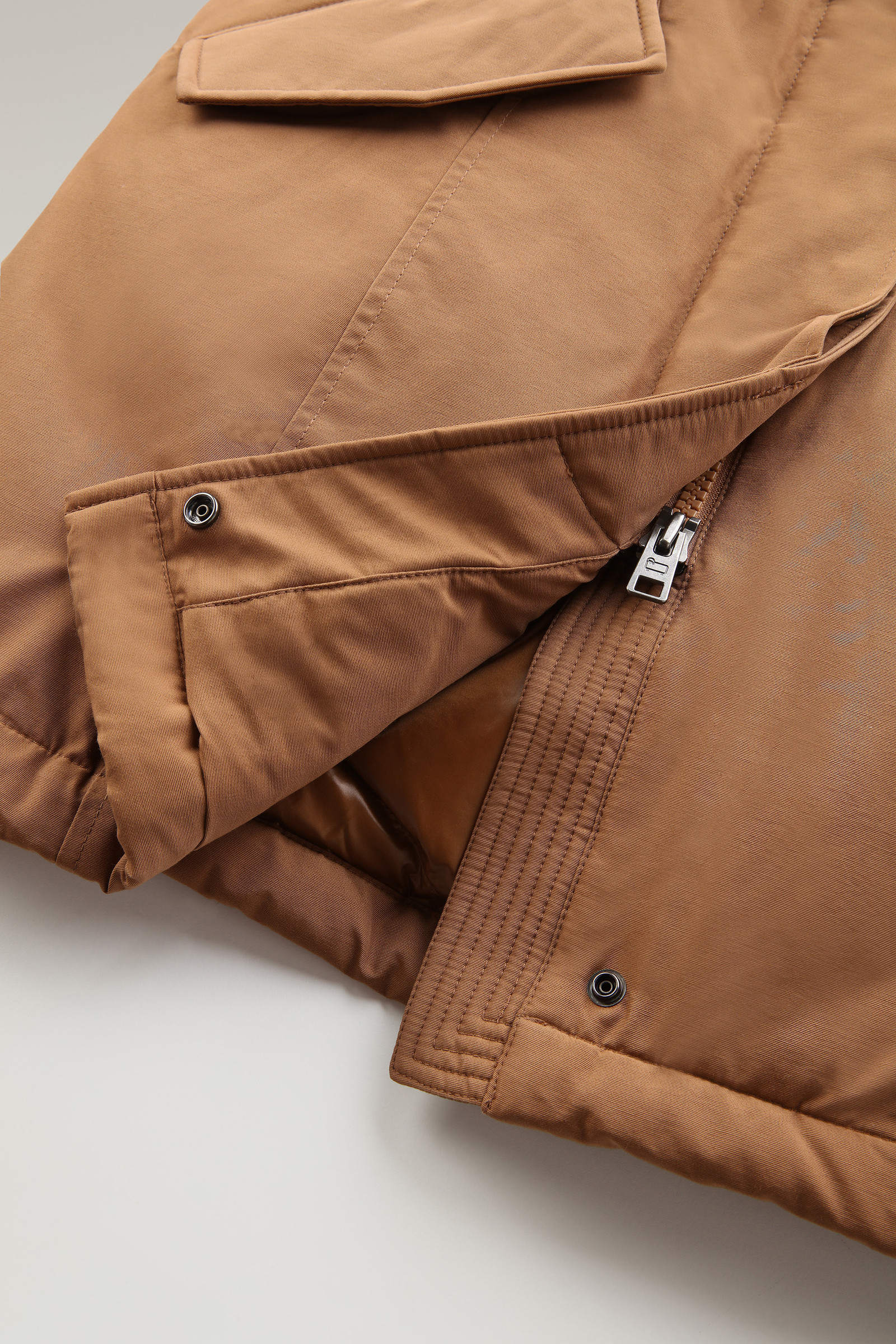 Arctische parka in Ramar-stof Bruin photo 8 | Woolrich