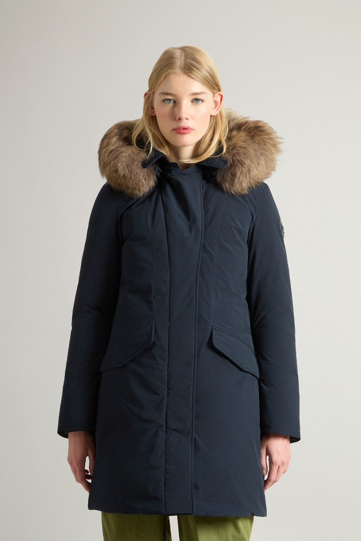 Modern Vail Parka with Detachable Hood Blue photo 1 | Woolrich