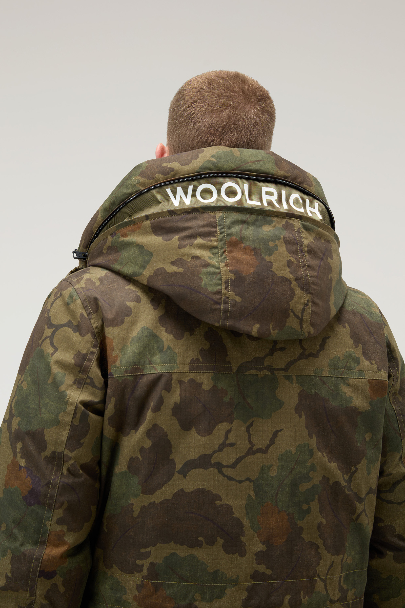 Mitchell Arctic Parka Evolution en coton Ripstop vert photo 4 | Woolrich