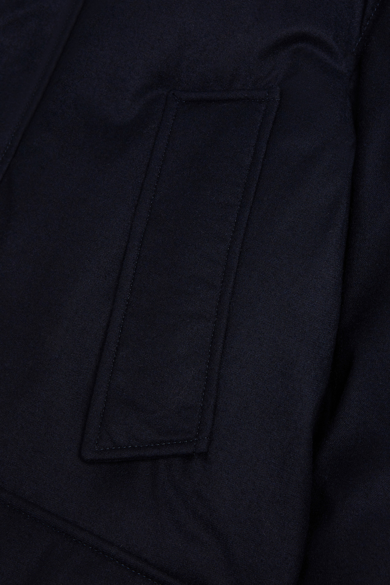 Mountain Parka van fijne wol