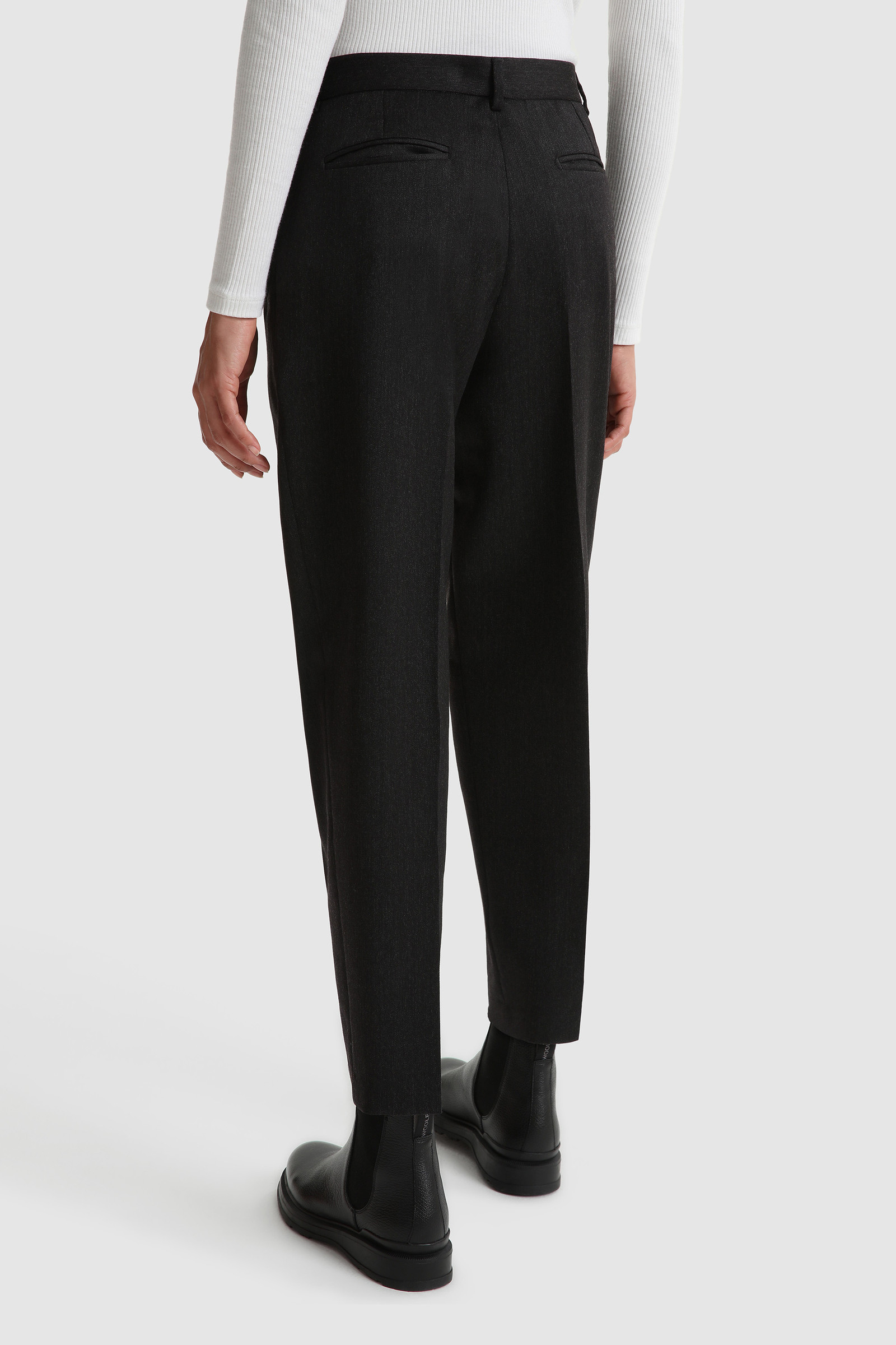 Wool Pant in virgin wool