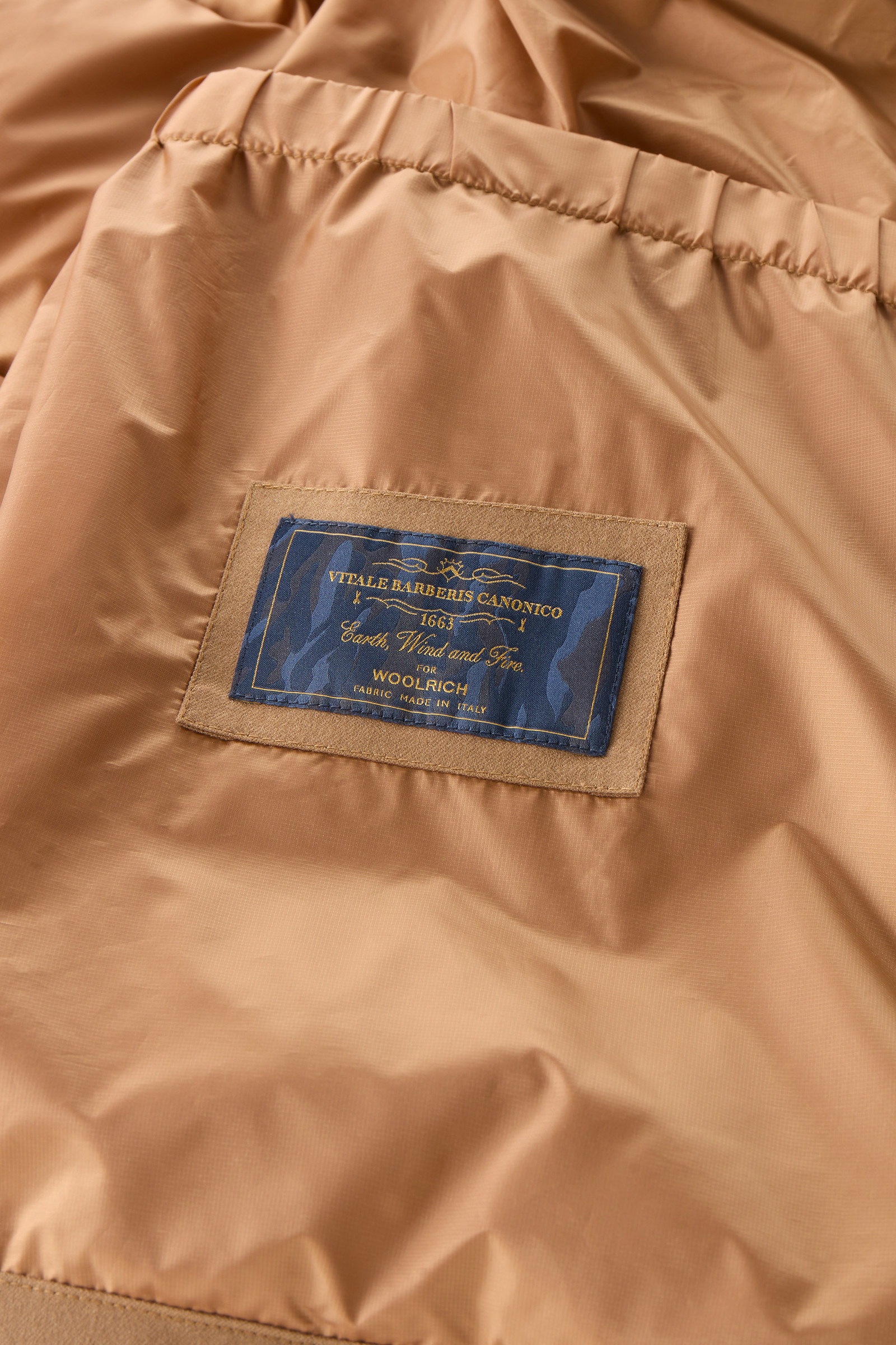 Parka longue en laine Vitale Barberis Canonico beige photo 10 | Woolrich