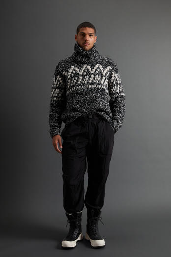 Pants in Ripstop nylon by Todd Snyder Black | Woolrich