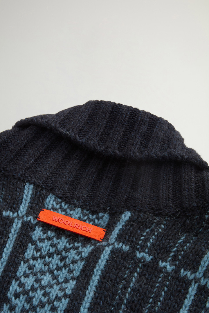 Cardigan in misto lana e alpaca by Todd Snyder Blu photo 6 | Woolrich