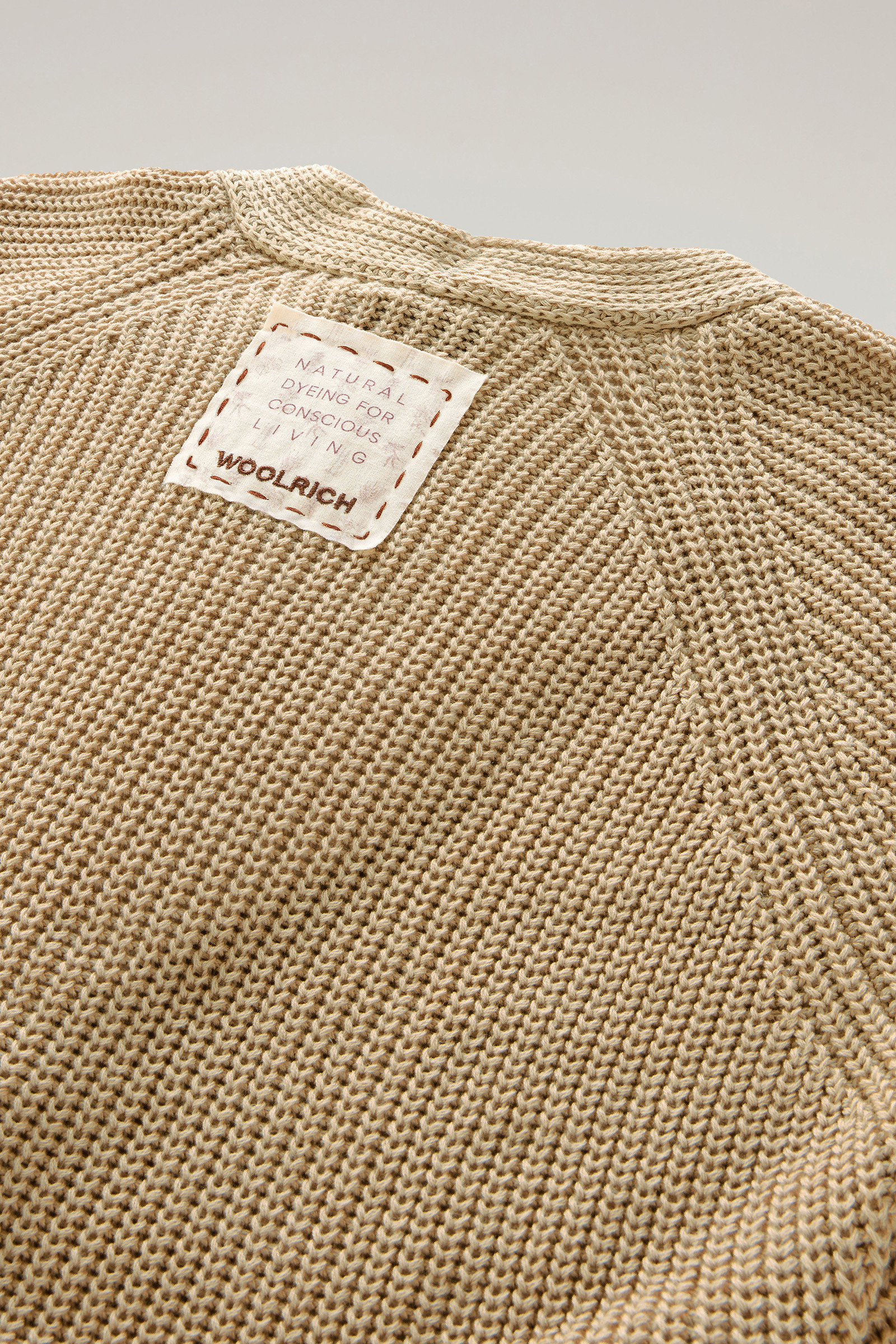 Organic Cashmere Colour Full-Zip Cardigan