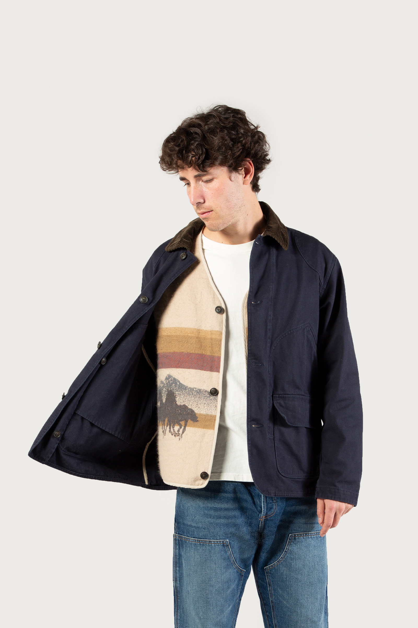 Men's 3-in-1 Jacket in Pure Cotton - One Of These Days / Woolrich