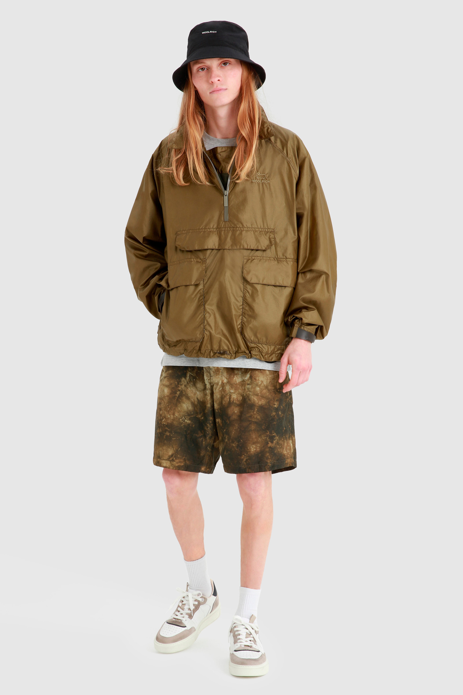 Fisherman Anorak in Pertex® Quantum Green photo 3 | Woolrich
