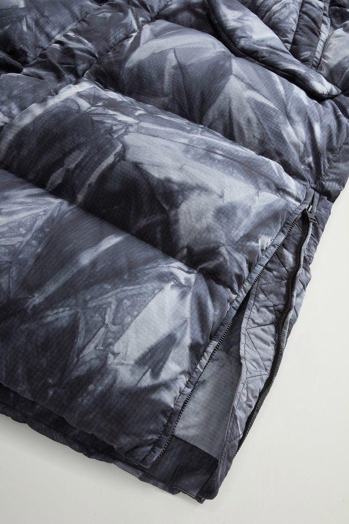 Long Down Jacket in Ripstop Fabric by Todd Snyder Gray photo 10 | Woolrich