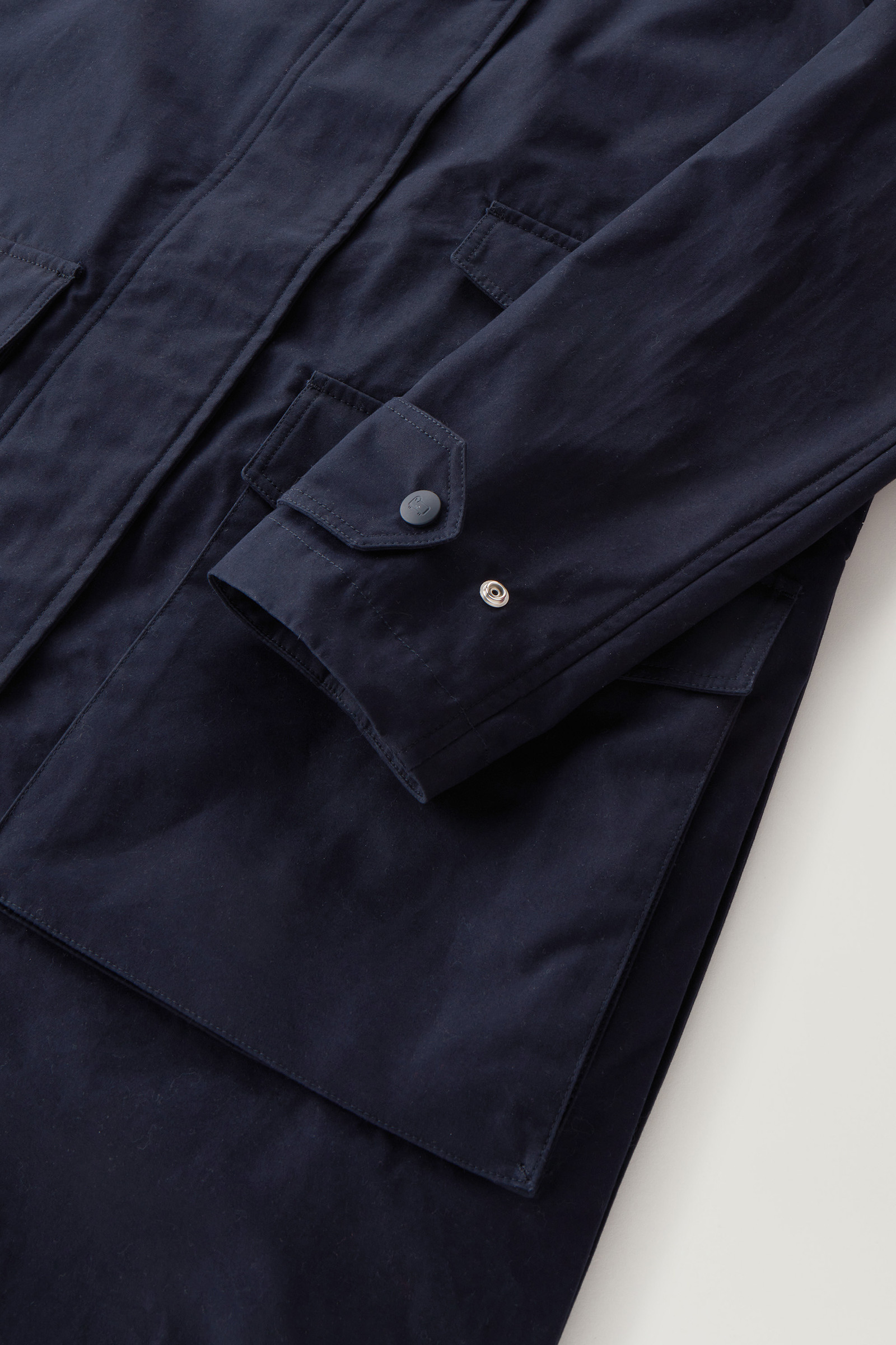 3-in-1-Parka Sideline aus weicher Byrd-Baumwolle mit abnehmbarer, wattierter Weste blau photo 9 | Woolrich