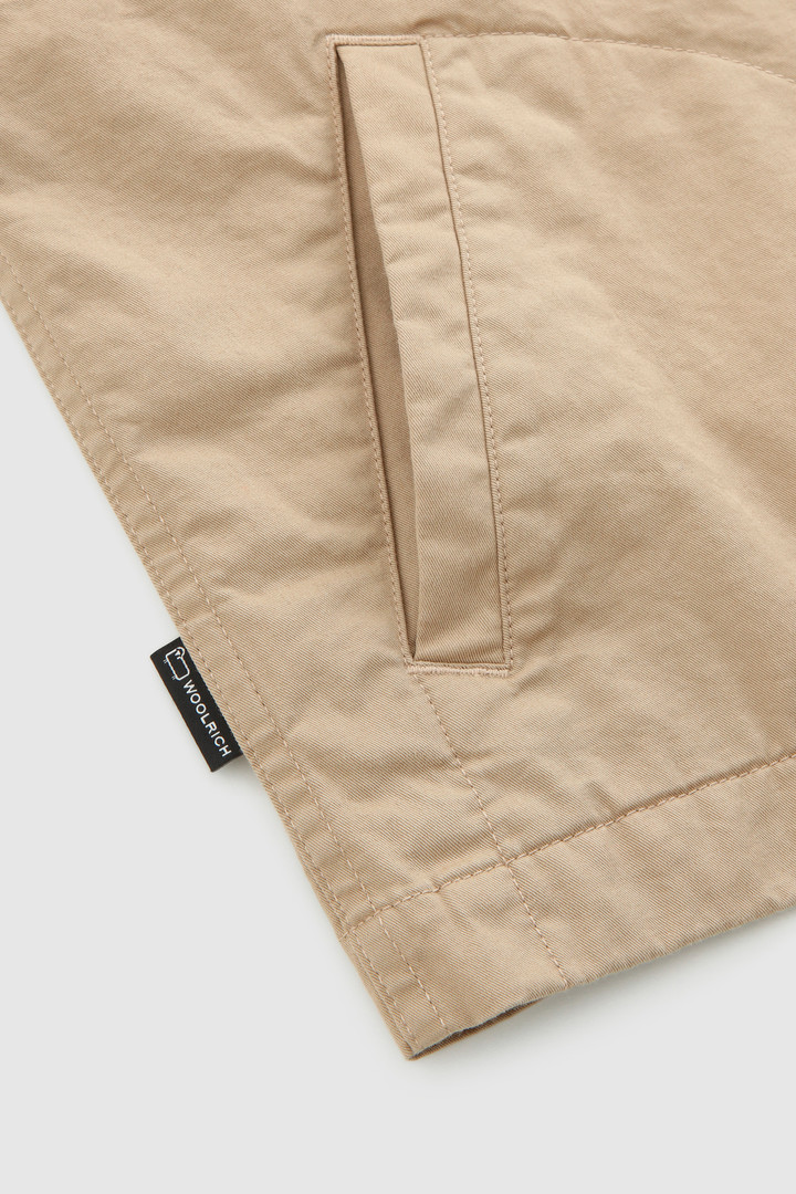 Overshirt aus Stretch-Baumwolle Beige photo 8 | Woolrich