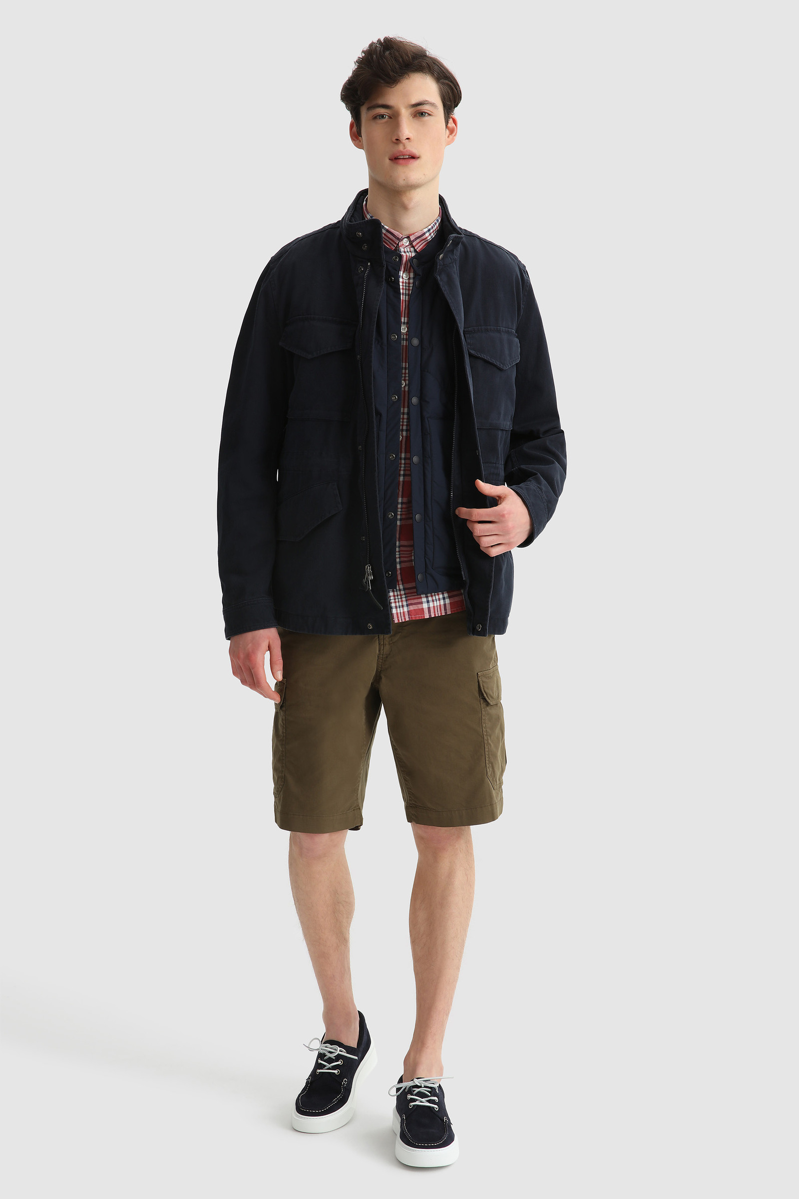Pure Cotton Field Jacket Blue photo 2 | Woolrich