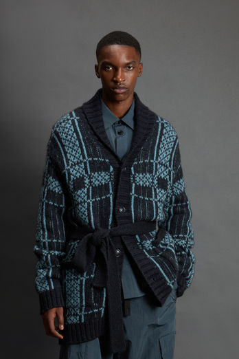 Vest van wol- en alpacamix by Todd Snyder Blauw photo 1 | Woolrich
