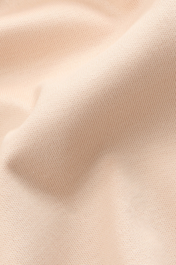 T-shirt van stretchkatoen met vintage logo in reliëf Roze photo 7 | Woolrich