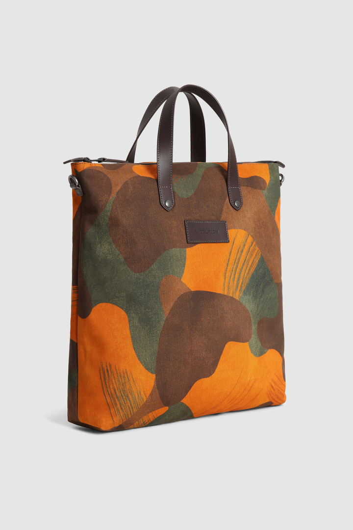 Sac fourre-tout à imprimé camouflage orange photo 2 | Woolrich