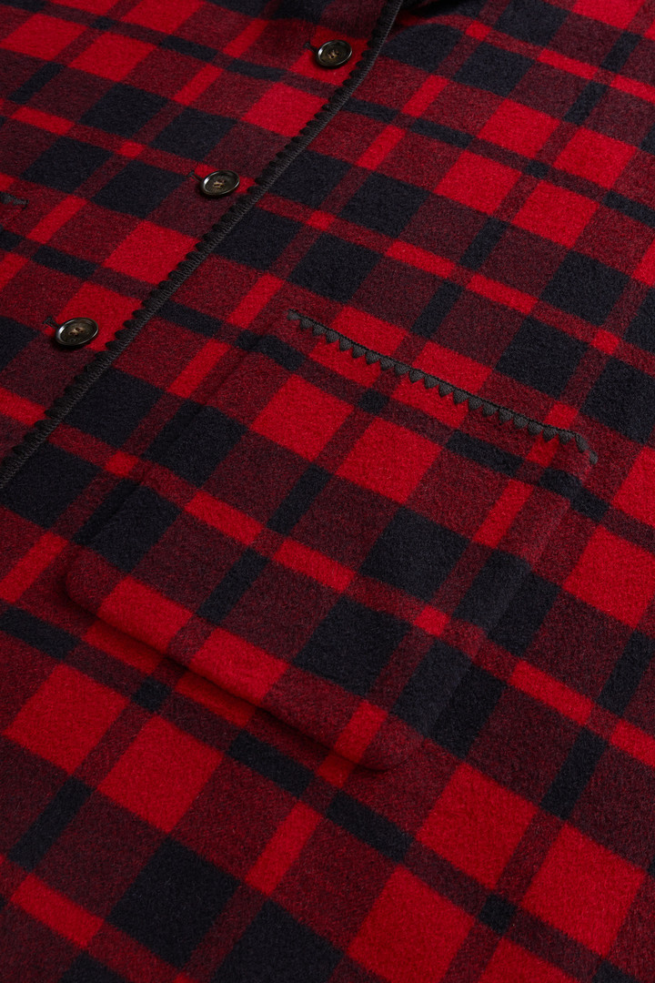 BLANKET CAPE Red photo 7 | Woolrich