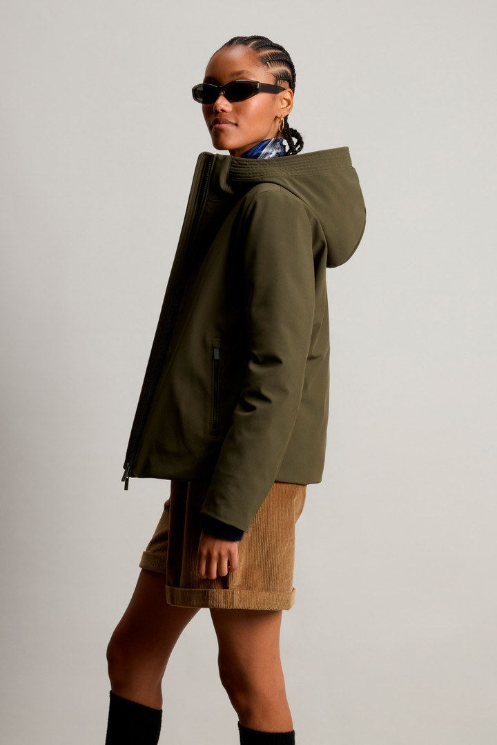 Firth Parka in Tech Softshell Green photo 9 | Woolrich
