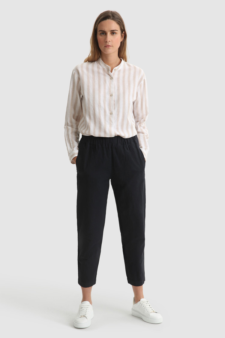 Cotton linen pant