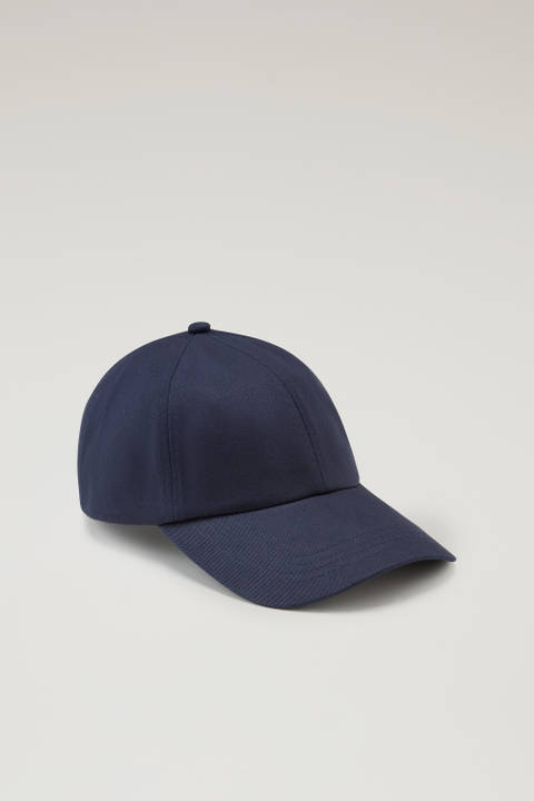 Gorra de sarga de puro algodón Azul | Woolrich