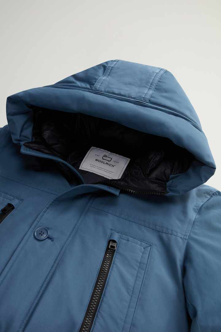 Arctic Parka Evolution aus Ramar Cloth Blau photo 6 | Woolrich