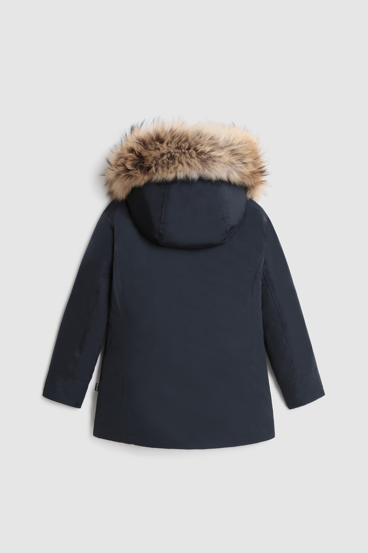 Luxuriöser Arctic Parka für Mädchen mit abnehmbarem Fell Blau photo 2 | Woolrich