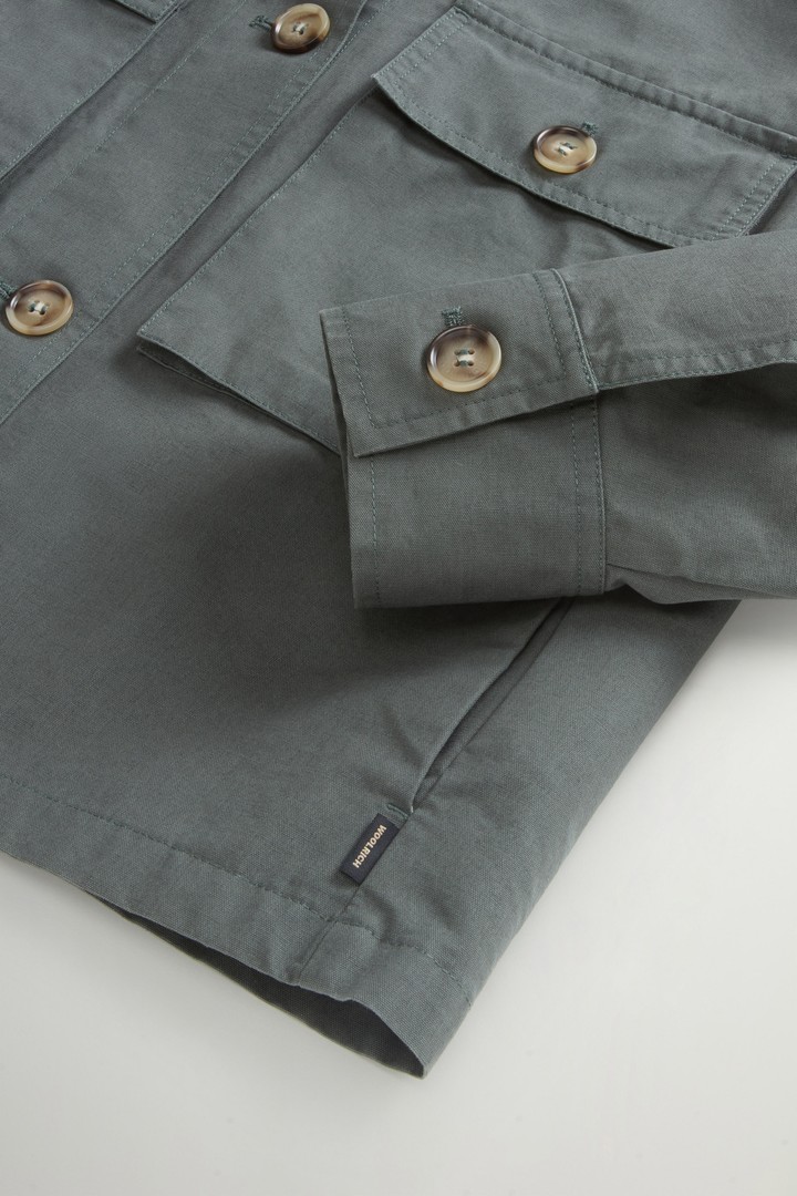 CANVAS FIELD OVERSHIRT Green photo 7 | Woolrich