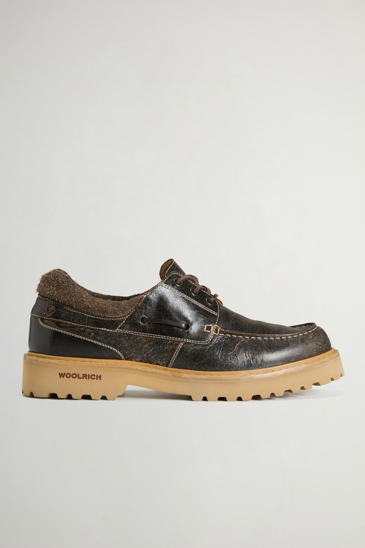 Mocassini Rock in camoscio Nero photo 1 | Woolrich